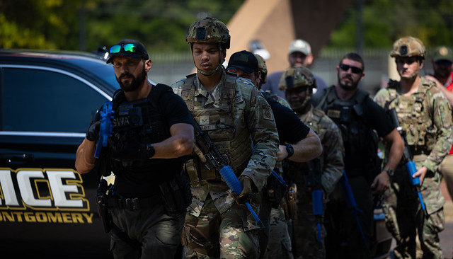 Alabama AL ALNG active shooter training exercise SWAT