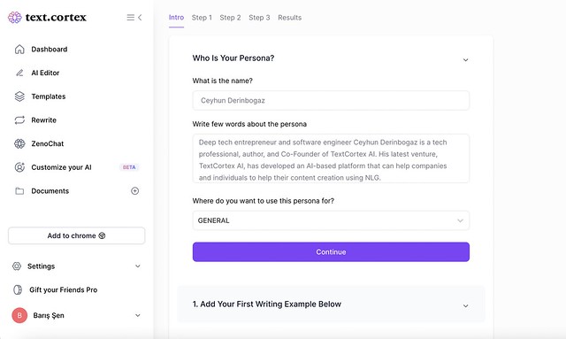 ZenoChat: Personalizaciones y AI Personas