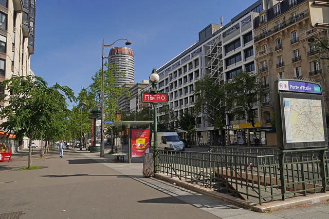 Avenue d'Italie - Paris (France)