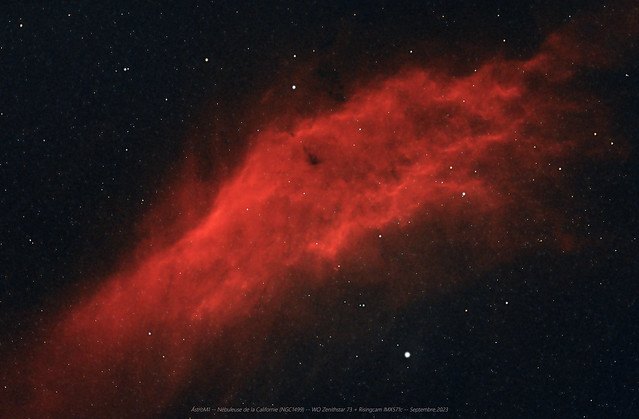 Nébuleuse de la Californie (NGC1499)