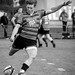 Another shot from the @blackheath_1858 game last week.  Matthew Dalrymple about to slot over one of his six successful kicks in the win over DMP.  #rugbyphotography #blackheathrugby #blackheathrugbyclub #blackandwhitephotography #blackandwhitesportsphotog
