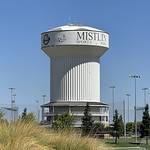 Mistlin Sports Park water tower Ripon, California