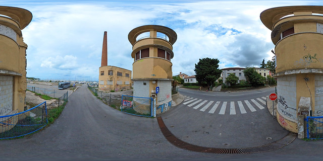 Slowenien - Izola, ehemalige Fischdosenfabrik 360 Grad
