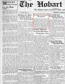 2023-09-28. 1956-09-22 Gazette, Injured in Fall from Hay Mow