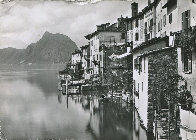 Gandria, Lago di Lugano / Lake Lugano - Switzerland - Postcard