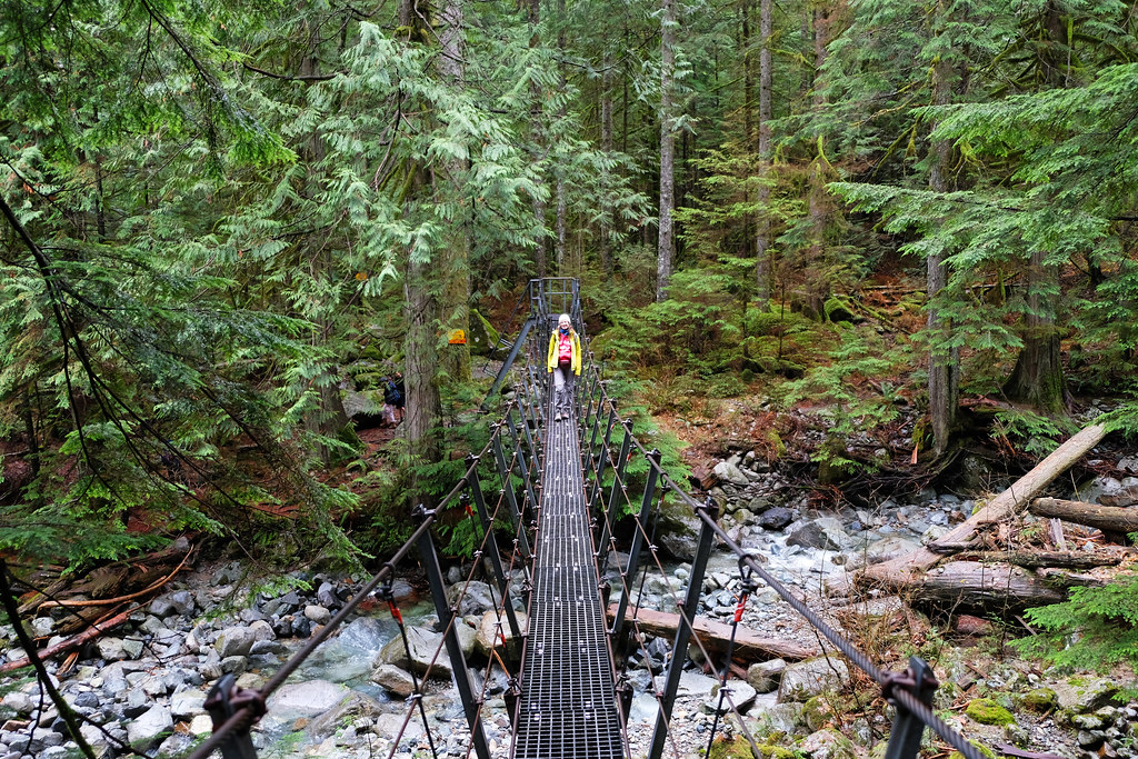 Norvan Falls hike, North Vancouver, BC, Canada