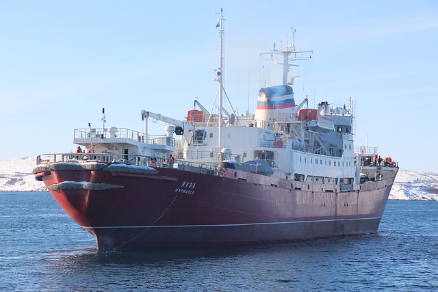 Large marine dry cargo transport of special purpose project 550M «Yauza»