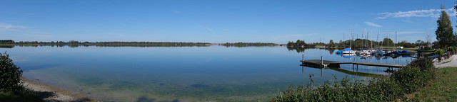 Mandicho See - leider mit Blaualgen aber noch ohne Badeverbot