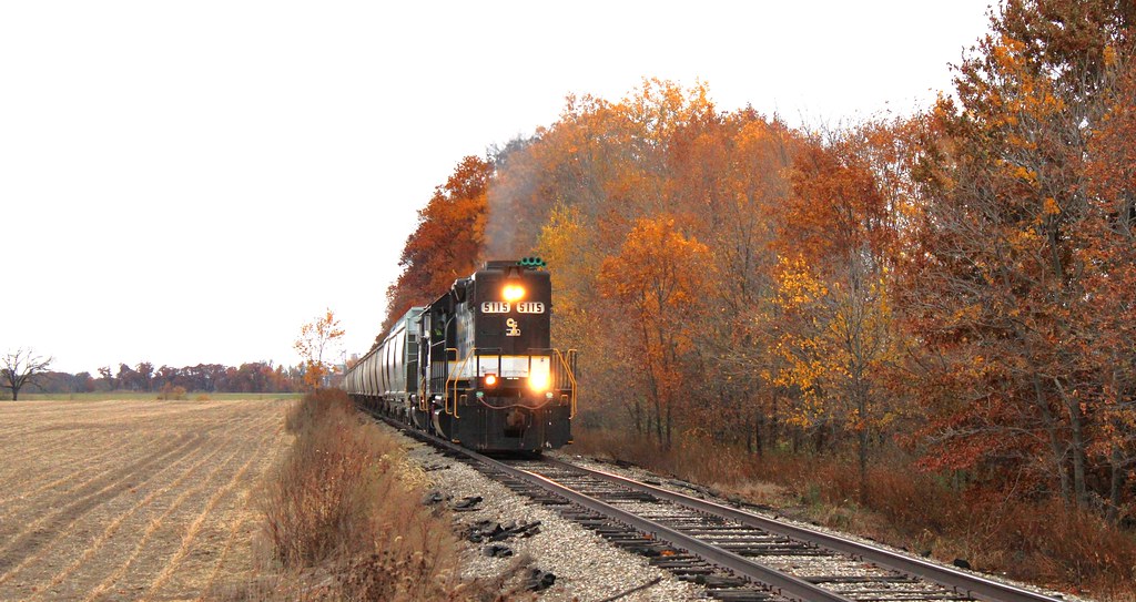 Southbound CKIN - Union Mills, Indiana | IBCX 5115 and 5093 … | Flickr