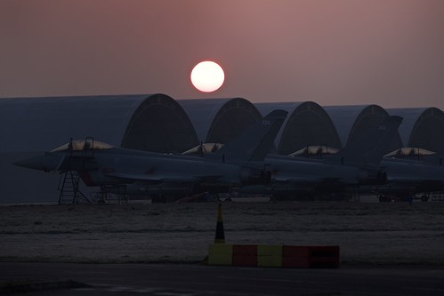 RAF Coningsby 21/03/2022 by Punkrunner62, Taken at Sunrise, Typhoon FGR.4 ZK324 '324' ZK3423 '342'.