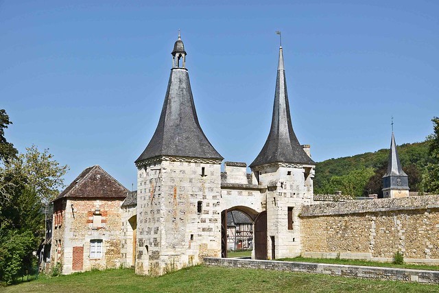 Part of the Abbey of le Bec Hellouin