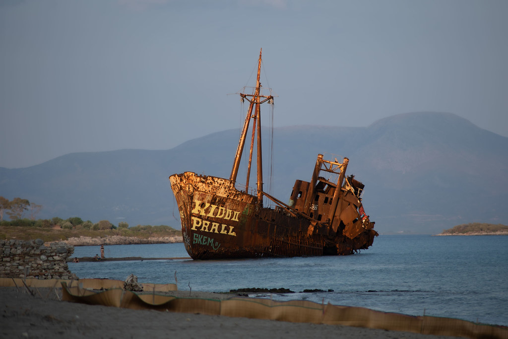Dimitrios (shipwreck),  Gythio, Greece