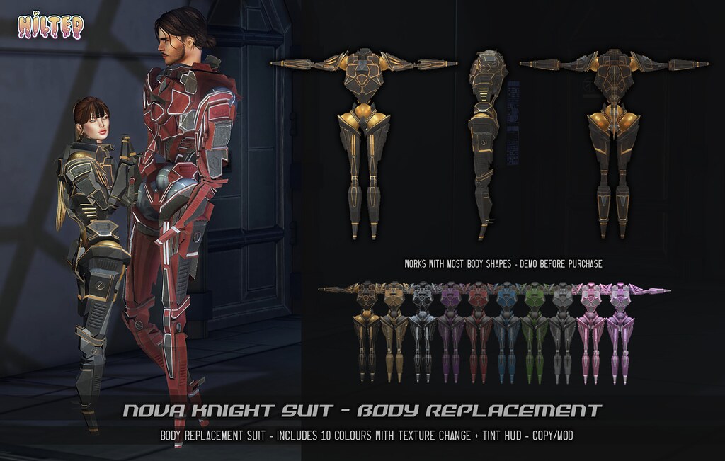 HILTED – Nova Knight Suit