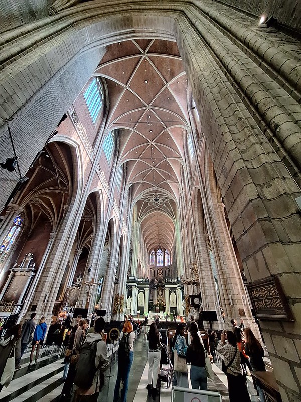 Interior de la catedral de San Bavón