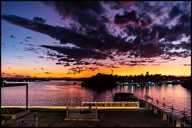 Sunset at the Coal Loader, Sydney