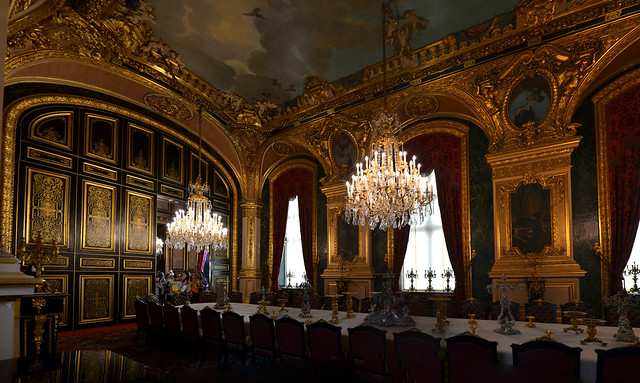 Napoleon Bonaparte's dining room, Louvre