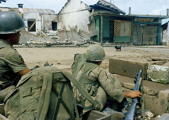 Vietnam War 1972 - South Vietnamese Marines in Dong Ha