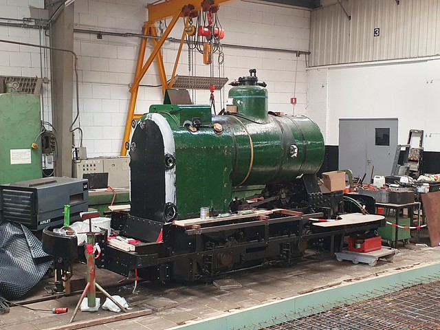 GTW steam locomotive 607