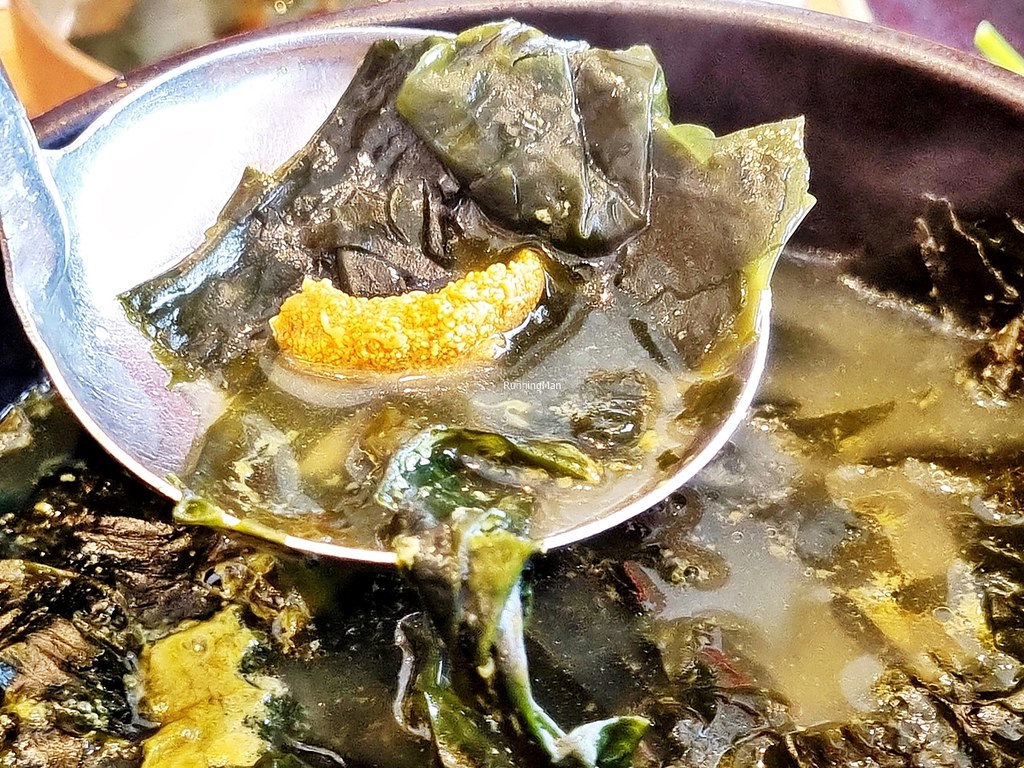 Seongge Miyeokguk / Sea Urchin & Kelp Seaweed Soup