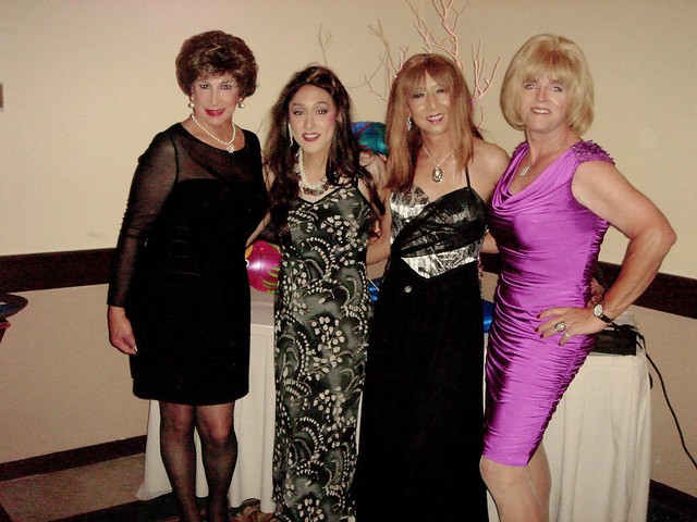 Here are a group gals I got a picture with at the Gala