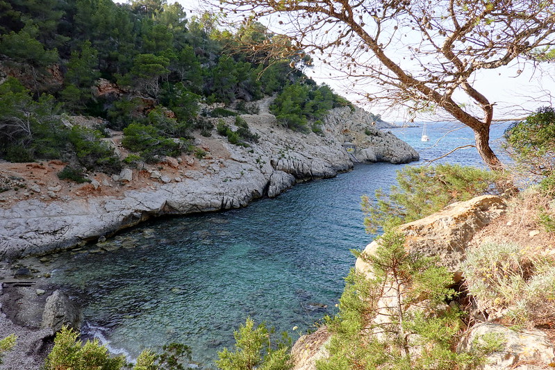 Cala Benirrás, Es Portitxol, S. Antonio,Es Vedrá, Cala d'Hort, Playas Comte - Ibiza/Eivissa y Formentera en 8 días. (40)