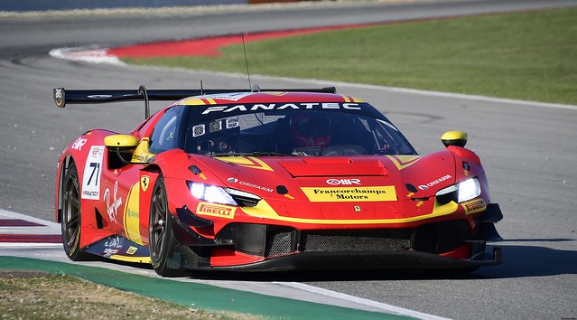 Ferrari 296 GT3 / Daniel SERRA / BRA / Davide RIGON / ITA / Antonio FUOCO / ITA /  AF Corse