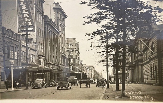 Hunter Street, Newcastle, N.S.W. - 1934