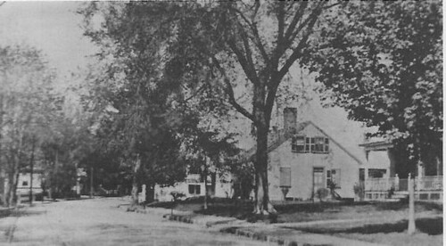 Main Street, r 1910, info, Easton Historical Society