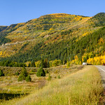 Aspens on SH133, #1 South of Redstone, Colorado.  Here is most of the track we took:  &lt;a href=&quot;https://connect.garmin.com/modern/activity/12135941823&quot; rel=&quot;noreferrer nofollow&quot;&gt;connect.garmin.com/modern/activity/12135941823&lt;/a&gt;