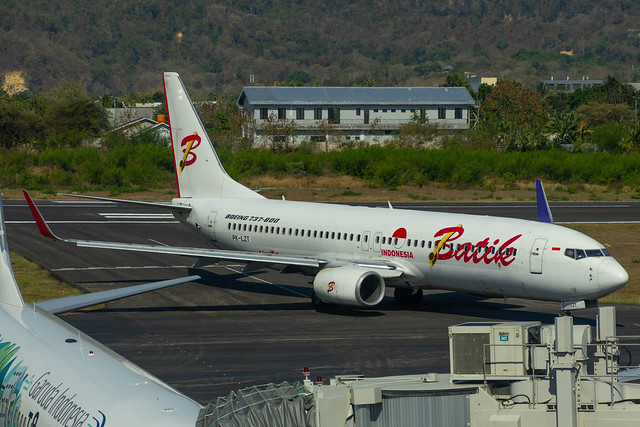 Batik Air, Boeing 737-8GP(WL), Labuan Bajo (LBJ)