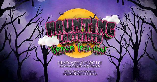 Haunting Labyrinth: Foxcity Shopping Valley Collaboration Is Here To Haunt October!