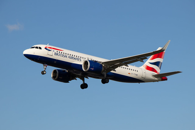 G-TTNE British Airways Airbus A320-251N