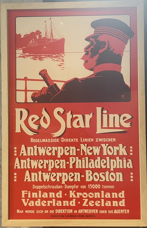 Poster I del Red Star Line