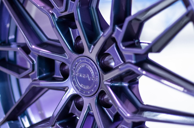 Concaver Wheels CVR6 Gloss Blue Purple Chameleon