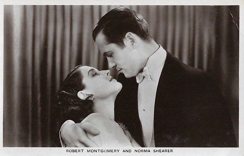 Robert Montgomery and Norma Shearer in Riptide (1934)