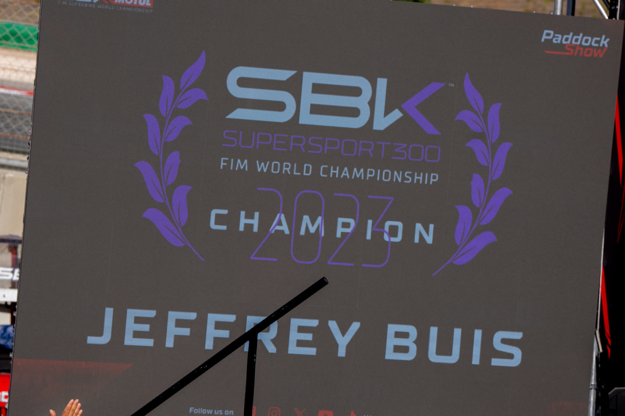 Jeffrey Buis - 2023 FIM Supersport 300 World Champion