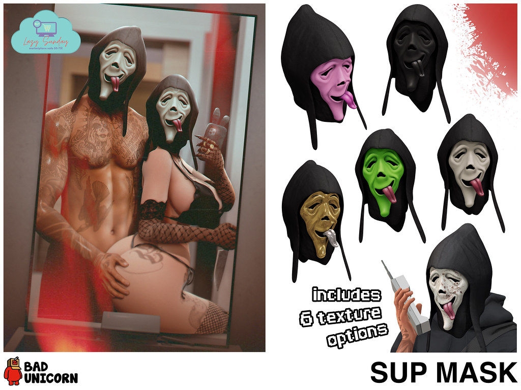 Sup Mask for Lazy Sunday!