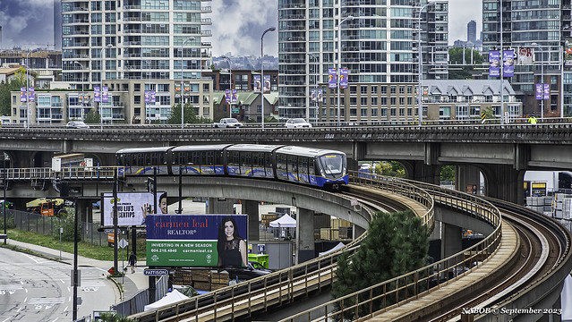 Vancouver, British Columbia, Canada: Stadium-Chinatown SkyTrain Station, Expo Line [EXPLORED]