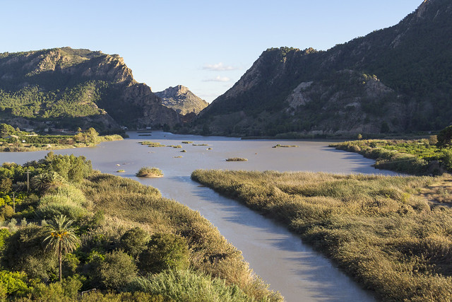 Spain - Murcia - Ricote Valley - Blanca - Segura river