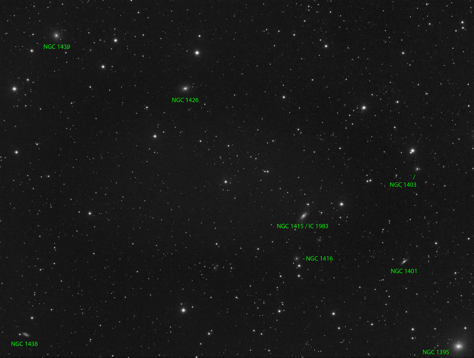 NGC 1395 - Luminance