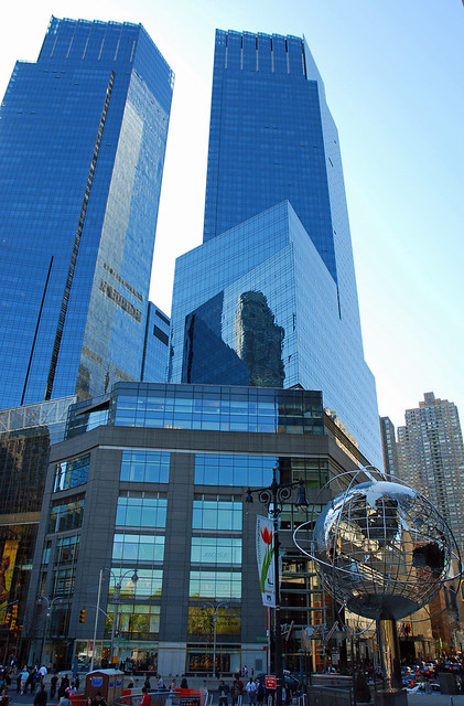 Columbus Circle Globe, Manhattan, New York