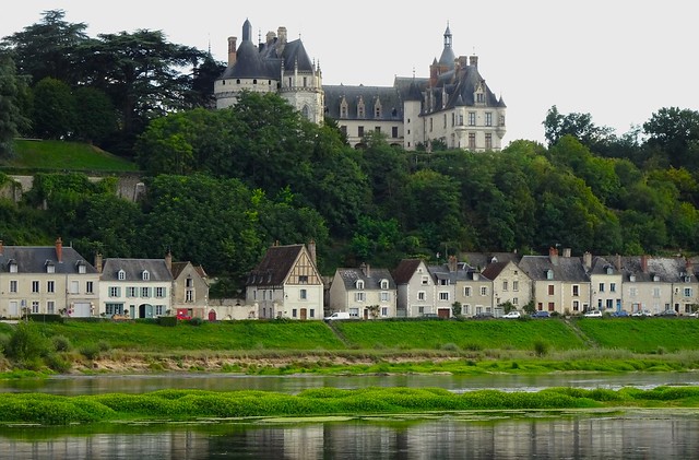 Chaumont Castle overlooking the Loire river