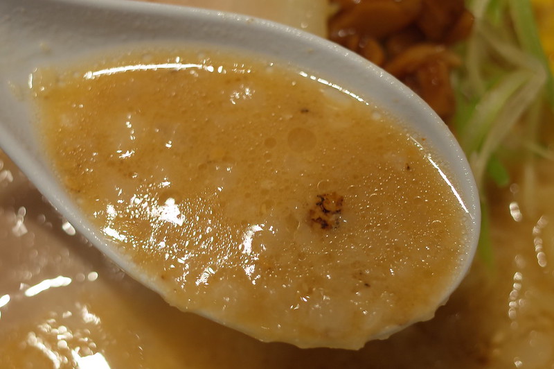 118Ricoh GRⅡ高田馬場二丁目野方ホープ味噌とんこつのスープ