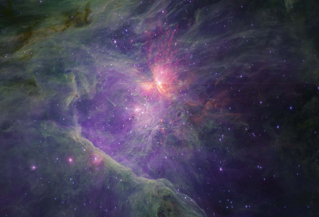 Orion Nebula in NIRCam long-wavelength channel