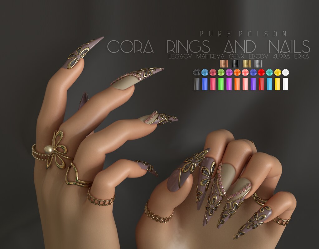 Pure Poison – Cora Rings and Nails – AD
