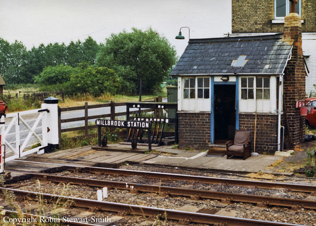 LMS Millbrook Station LC & SB - 7.vii.1981