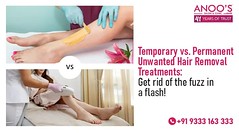 Temporary vs. Permanent Unwanted Hair Removal TreatmentsGet rid of the fuzz in a flash!