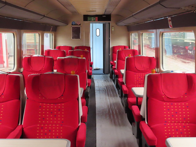 British Rail Mk3 HST Standard Class Coach Interior