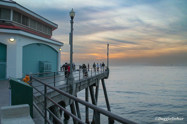 A pier somewhere in Southern California, 2014