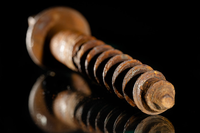 The spiral of the old rusty screw - My entry for todays 
